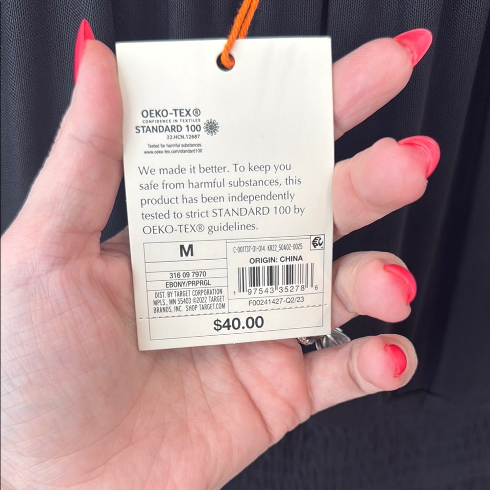 NWT Mesh Sleeve Black Maxi Dress - Picture 3 of 9